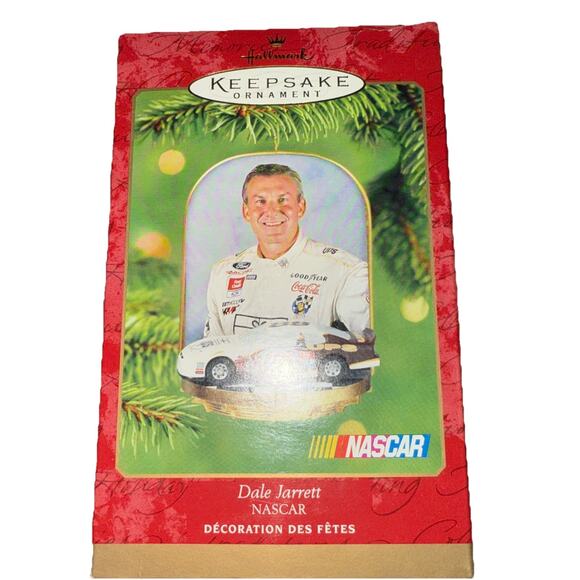 Hallmark Ornament Dale Jarrett 2001 NASCAR Retired With Original Box - Picture 3 of 6